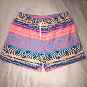 chubbies Pink & Blue High-Waist Shorts